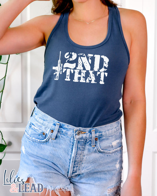 I 2nd That Racerback Tank