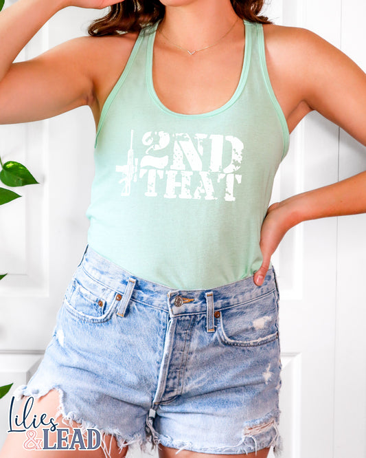 I 2nd That Racerback Tank