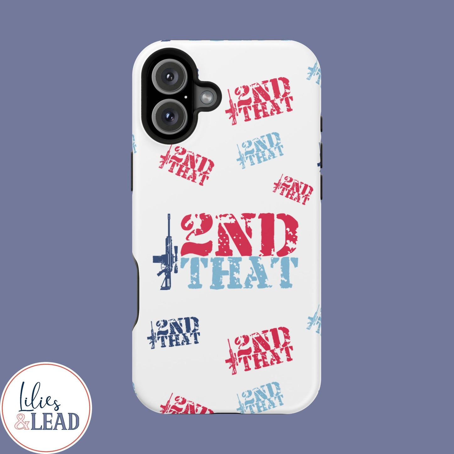 Second Amendment IPhone Case, Magnetic Case, I 2nd That, 2A Womens gun rights phone case